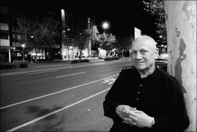 Actor director and writer Steven Berkoff in Adelaide